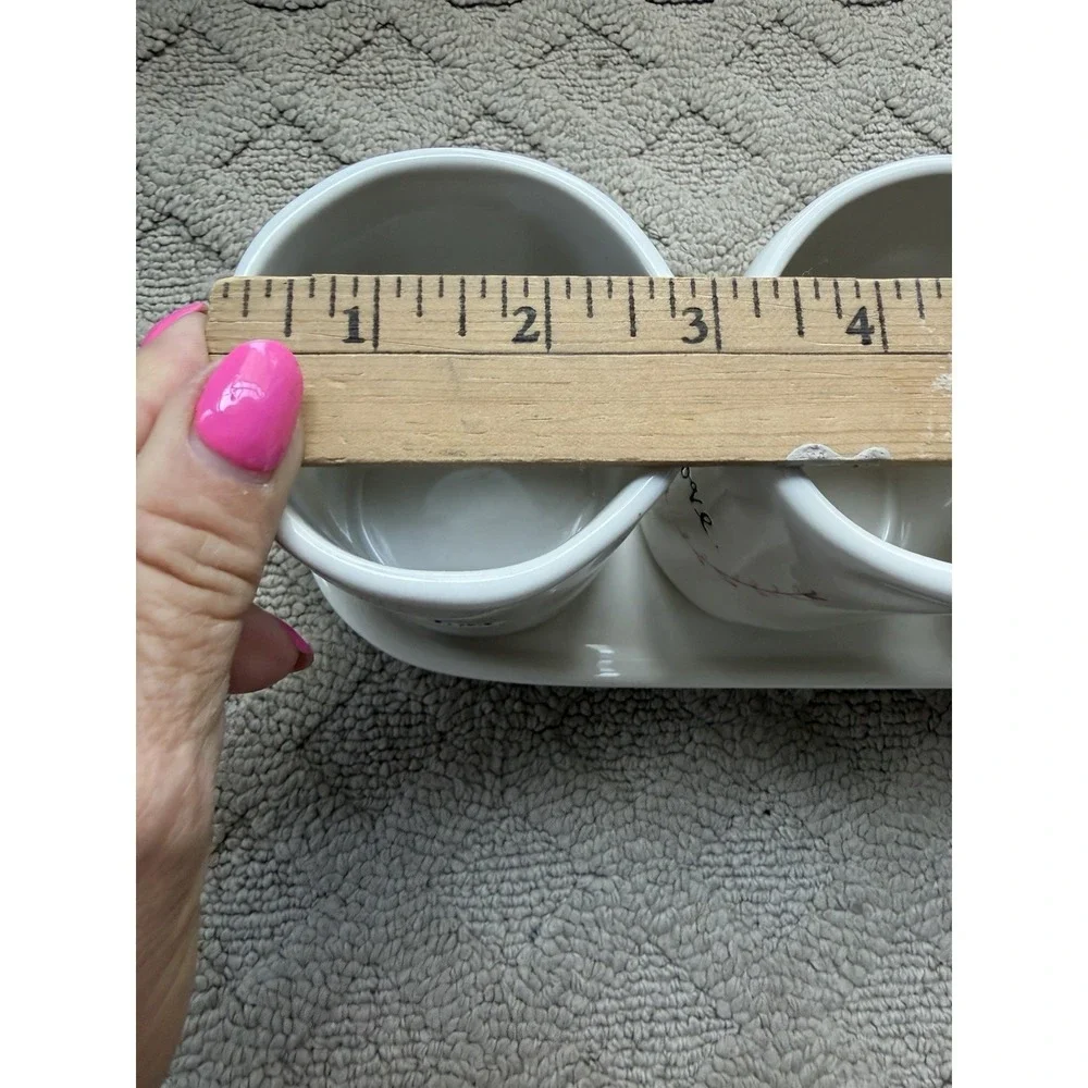 Rae Dunn MakeUp Brush Organizer Vanity Accessory Office Chic Love Charm